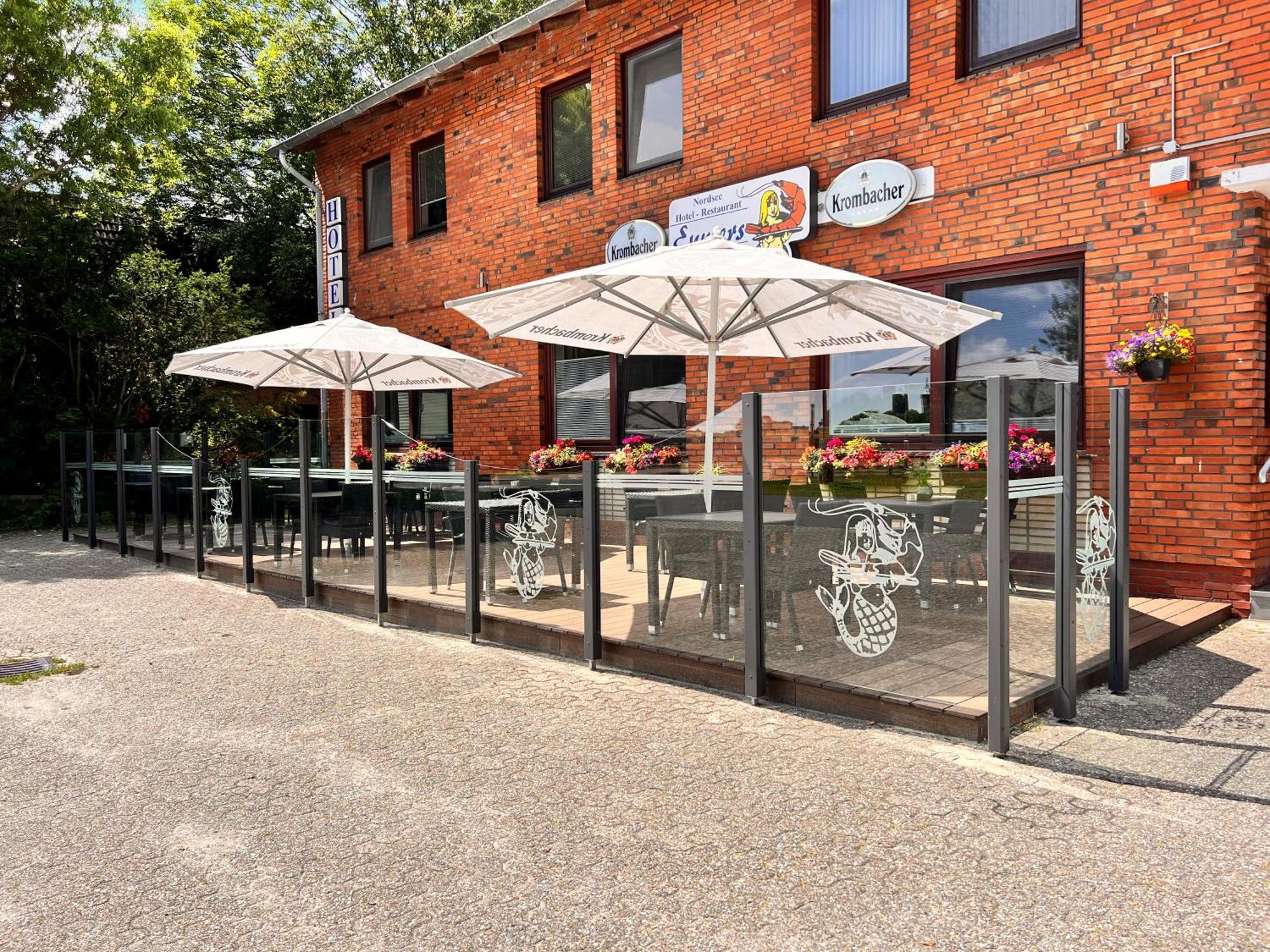 Nordseehotel Eymers นอร์ดฮอลซ์ ภายนอก รูปภาพ